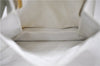 Authentic CHANEL Calf Skin CoCo Mark Shoulder Cross Body Bag Purse White 2735E