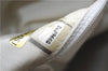 Authentic CHANEL Calf Skin CoCo Mark Shoulder Cross Body Bag Purse White 2735E