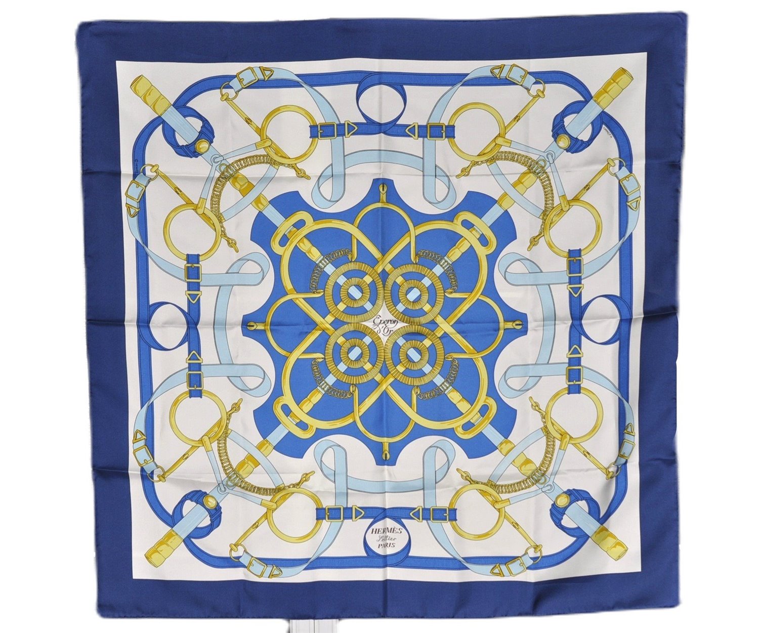 Authentic HERMES Carre 90 Scarf 