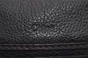 Authentic Chloe Marcie Medium Vintage Shoulder Hand Bag Leather Black 2737I