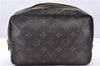 Auth Louis Vuitton Monogram Trousse Toilette 23 Clutch Bag M47524 LV Junk 2740E