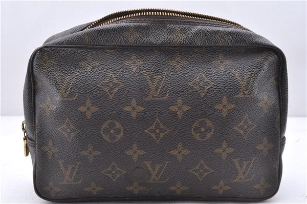 Auth Louis Vuitton Monogram Trousse Toilette 23 Clutch Bag M47524 LV Junk 2740E