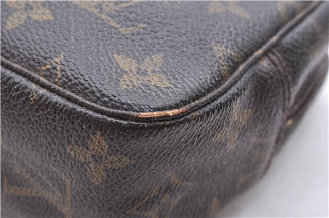 Auth Louis Vuitton Monogram Trousse Toilette 23 Clutch Bag M47524 LV Junk 2740E