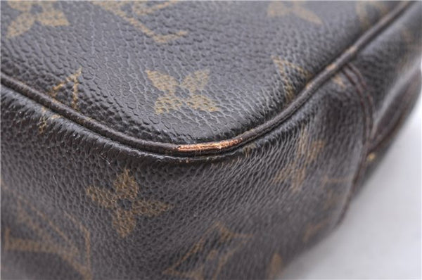 Auth Louis Vuitton Monogram Trousse Toilette 23 Clutch Bag M47524 LV Junk 2740E