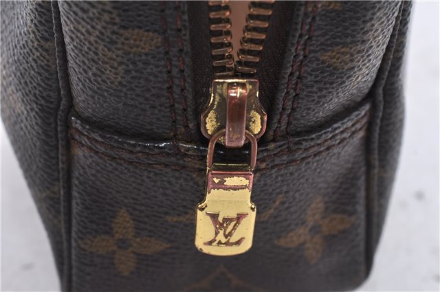 Auth Louis Vuitton Monogram Trousse Toilette 23 Clutch Bag M47524 LV Junk 2740E