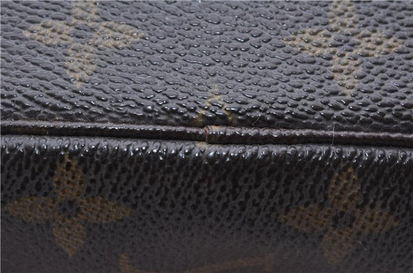 Auth Louis Vuitton Monogram Trousse Toilette 23 Clutch Bag M47524 LV Junk 2740E