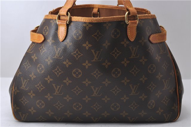 Authentic Louis Vuitton Monogram Batignolles Horizontal Tote Bag M51154 LV 2741D