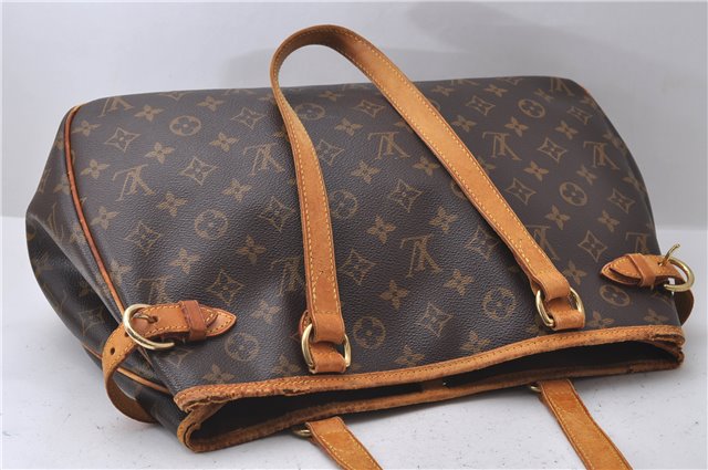 Authentic Louis Vuitton Monogram Batignolles Horizontal Tote Bag M51154 LV 2741D