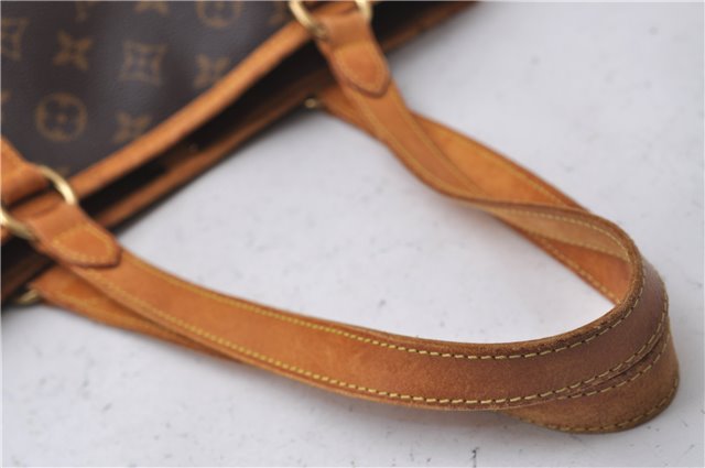 Authentic Louis Vuitton Monogram Batignolles Horizontal Tote Bag M51154 LV 2741D