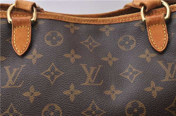 Authentic Louis Vuitton Monogram Batignolles Horizontal Tote Bag M51154 LV 2741D