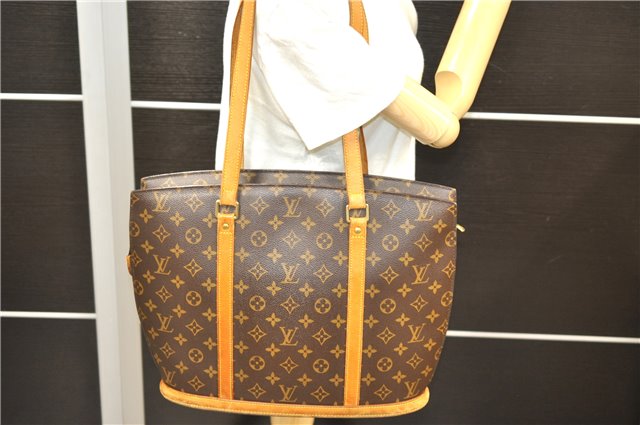 Authentic Louis Vuitton Monogram Babylone Shoulder Tote Bag M51102 LV 2742D