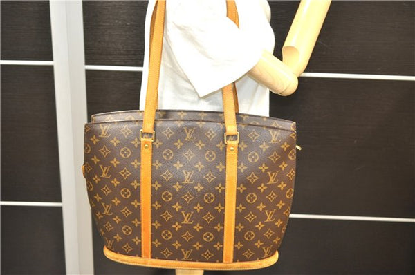 Authentic Louis Vuitton Monogram Babylone Shoulder Tote Bag M51102 LV 2742D
