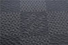 Authentic Louis Vuitton Damier Graphite Portefeuille Brazza N62665 Wallet 2742F