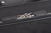 Authentic PRADA Nylon Tessuto Saffiano Leather Travel Suitcase Black 2742I