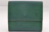 Auth Louis Vuitton Epi Porte Monnaie Billets Cartes Credit M63484 Wallet 2743E