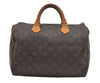 Authentic Louis Vuitton Monogram Speedy 30 Hand Boston Bag M41526 LV Junk 2743I