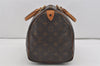 Authentic Louis Vuitton Monogram Speedy 30 Hand Boston Bag M41526 LV Junk 2743I