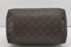 Authentic Louis Vuitton Monogram Speedy 30 Hand Boston Bag M41526 LV Junk 2743I