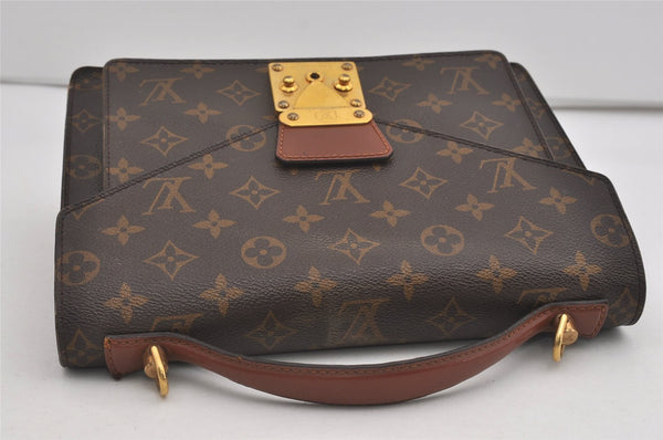 Authentic Louis Vuitton Monogram Monceau 2Way Shoulder Bag M51187 Junk 2745I