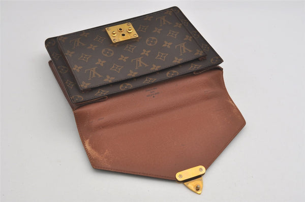 Authentic Louis Vuitton Monogram Monceau 2Way Shoulder Bag M51187 Junk 2745I