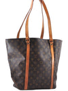 Authentic Louis Vuitton Monogram Sac Shopping PM Tote Bag M51108 LV 2746E