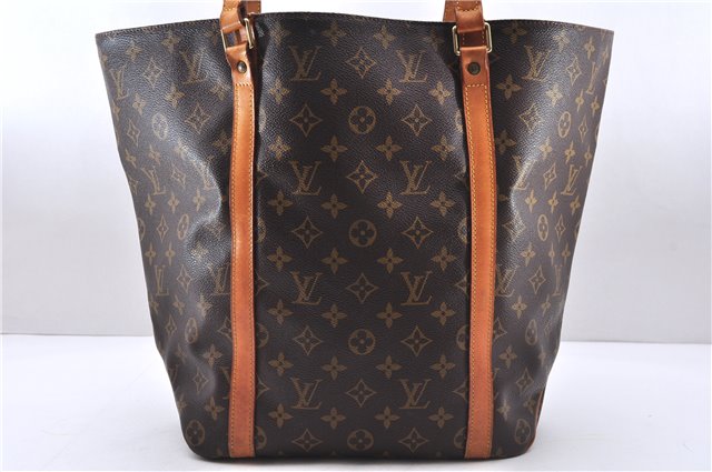 Authentic Louis Vuitton Monogram Sac Shopping PM Tote Bag M51108 LV 2746E