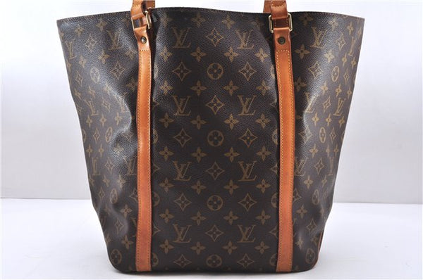 Authentic Louis Vuitton Monogram Sac Shopping PM Tote Bag M51108 LV 2746E