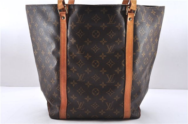 Authentic Louis Vuitton Monogram Sac Shopping PM Tote Bag M51108 LV 2746E