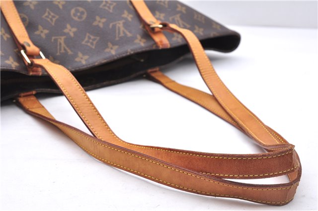 Authentic Louis Vuitton Monogram Sac Shopping PM Tote Bag M51108 LV 2746E