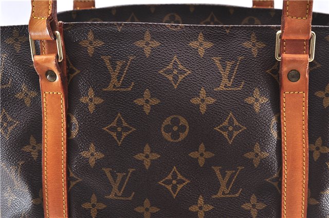 Authentic Louis Vuitton Monogram Sac Shopping PM Tote Bag M51108 LV 2746E
