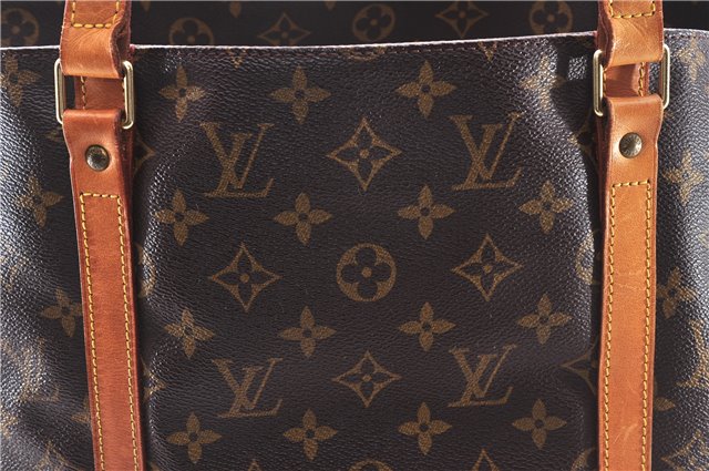 Authentic Louis Vuitton Monogram Sac Shopping PM Tote Bag M51108 LV 2746E