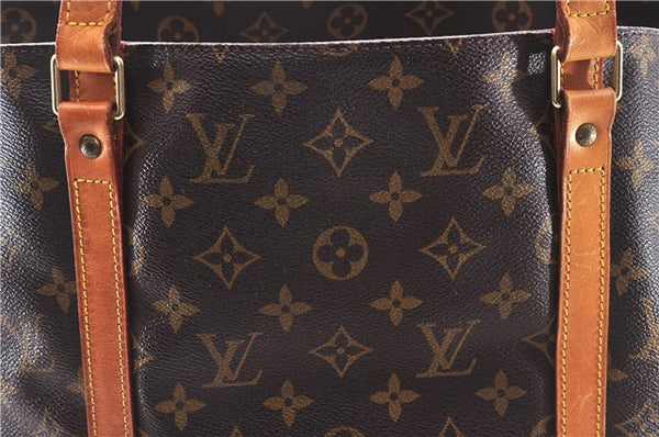 Authentic Louis Vuitton Monogram Sac Shopping PM Tote Bag M51108 LV 2746E