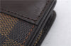 Authentic Louis Vuitton Damier Compact Zip Bifold Wallet Purse N61668 LV 2747E