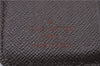 Authentic Louis Vuitton Damier Compact Zip Bifold Wallet Purse N61668 LV 2747E