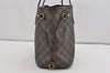 Authentic Louis Vuitton Damier Neverfull PM Shoulder Tote Bag N51109 LV 2747I