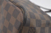 Authentic Louis Vuitton Damier Neverfull PM Shoulder Tote Bag N51109 LV 2747I