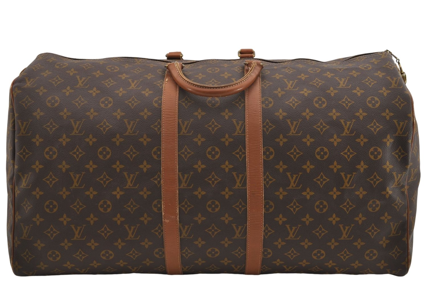 Authentic Louis Vuitton Monogram Keepall 60 Travel Boston Bag USA Model LV 2748E