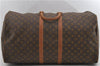 Authentic Louis Vuitton Monogram Keepall 60 Travel Boston Bag USA Model LV 2748E