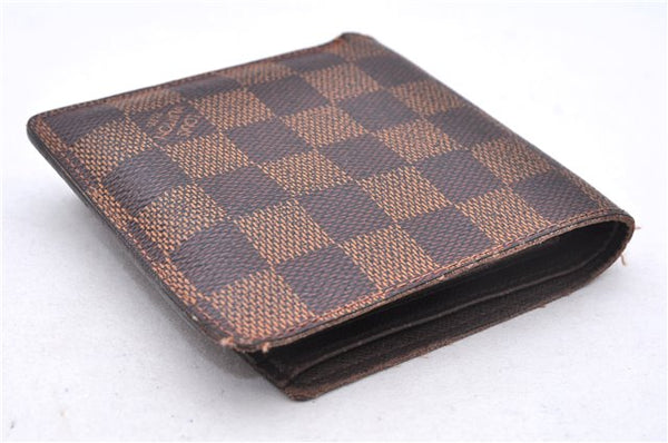 Authentic Louis Vuitton Damier Portefeuille Marco Bifold Wallet N61675 LV 2749E