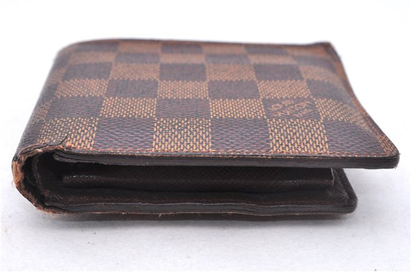 Authentic Louis Vuitton Damier Portefeuille Marco Bifold Wallet N61675 LV 2749E