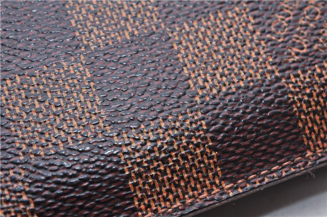 Authentic Louis Vuitton Damier Portefeuille Marco Bifold Wallet N61675 LV 2749E