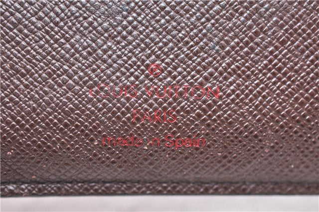 Authentic Louis Vuitton Damier Portefeuille Marco Bifold Wallet N61675 LV 2749E