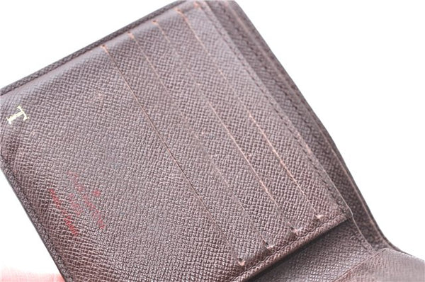 Authentic Louis Vuitton Damier Portefeuille Marco Bifold Wallet N61675 LV 2749E