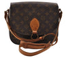 Authentic Louis Vuitton Monogram Saint Cloud GM M51242 Shoulder Cross Bag 2749I