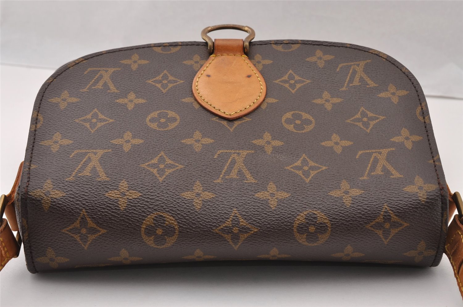 Authentic Louis Vuitton Monogram Saint Cloud GM M51242 Shoulder Cross Bag 2749I