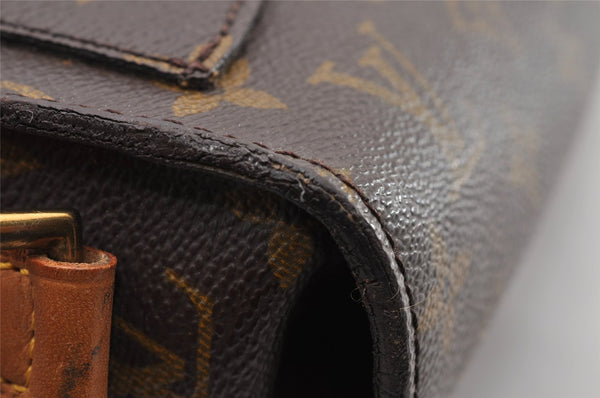 Authentic Louis Vuitton Monogram Saint Cloud GM M51242 Shoulder Cross Bag 2749I