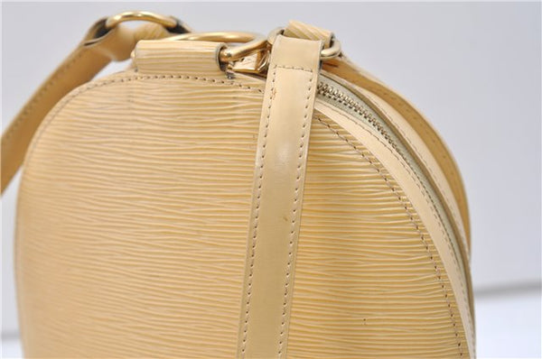 Authentic Louis Vuitton Epi Mabillon Backpack Ivory M5223A LV 2751E