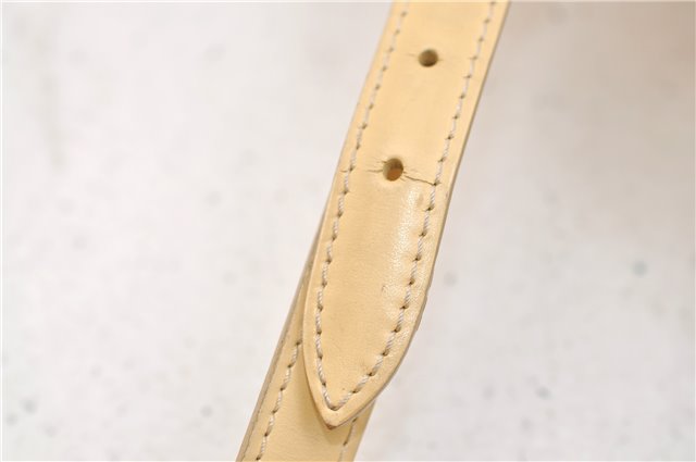 Authentic Louis Vuitton Epi Mabillon Backpack Ivory M5223A LV 2751E