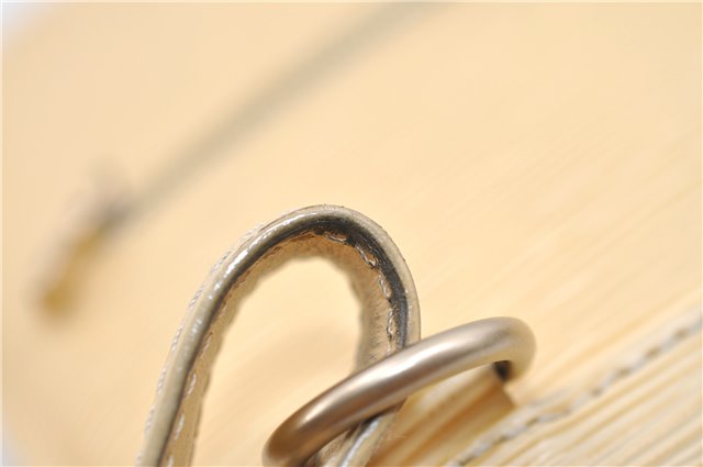 Authentic Louis Vuitton Epi Mabillon Backpack Ivory M5223A LV 2751E