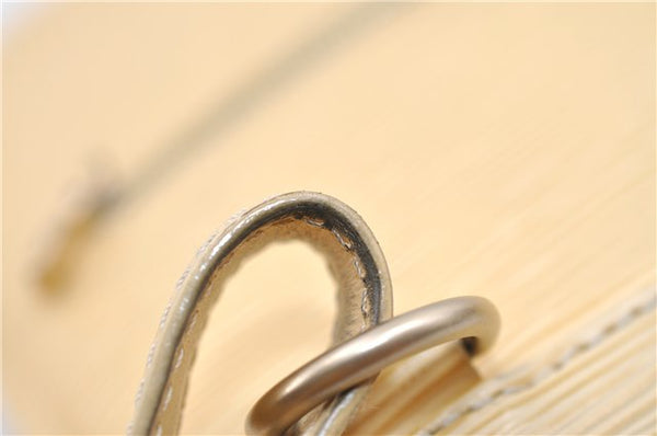 Authentic Louis Vuitton Epi Mabillon Backpack Ivory M5223A LV 2751E